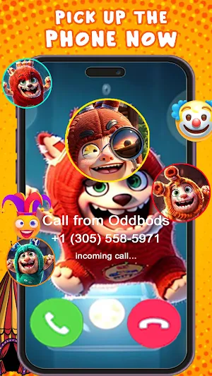 Odbods Cartoon Call & Chat Screenshot 0
