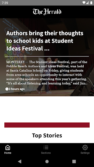 Monterey County Herald Screenshot 0