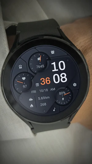Warship Mist Blue For Wear OS Screenshot 3