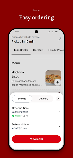 Gusto Pizzeria Screenshot 2