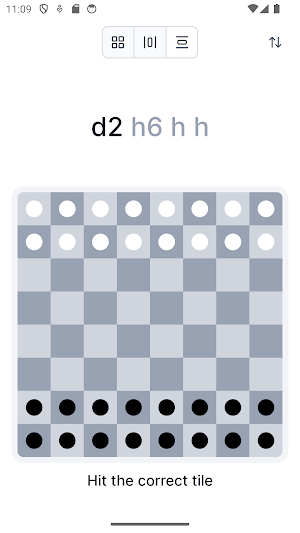 Chess Coordinate Trainer 2 Screenshot 1