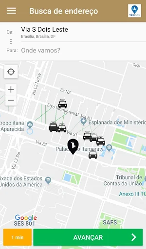 TáxiGov DF Screenshot 2