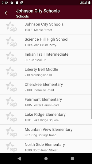 Johnson City Schools Screenshot 1
