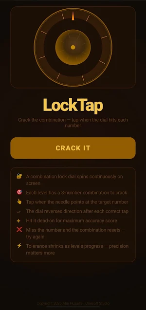LockTap – Crack the Combo Screenshot 0