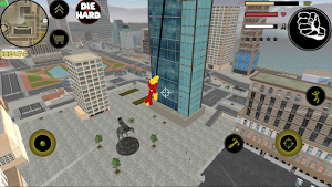 Iron Stickman Rope Hero Screenshot 1