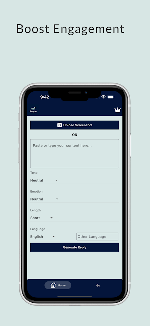 ReplyJet - AI Reply Assistant Screenshot 0