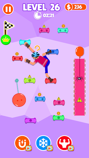 Mountain Climbing Man Game Screenshot 3