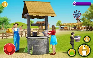 Virtual Farmer Family Sim 3D Screenshot 1