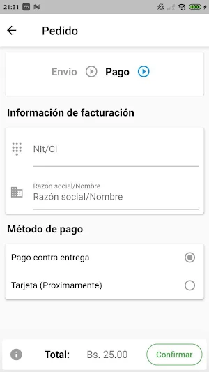El Vagón Delivery Screenshot 0