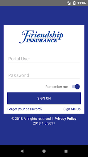 Friendship Insurance Online Screenshot 0