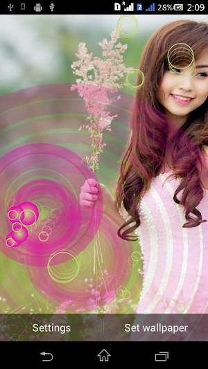 My Image Live Wallpaper Screenshot 1