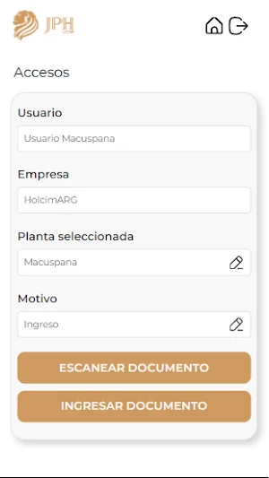 Accesos Holcim ARG Screenshot 2
