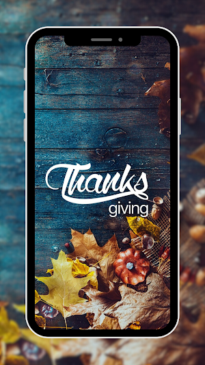 Thanksgivingaesthetic walpaper Screenshot 0
