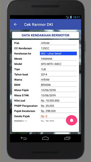 Cek Ranmor & Pajak DKI Jakarta Screenshot 2