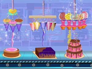 Chocolate Wedding Cake Factory: Fun Cooking Game Screenshot 2