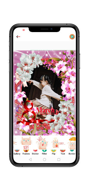 women's day photo frame 2023 Screenshot 3