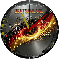 Deutschland Zifferblatt Watch