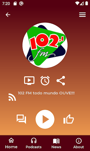 102 FM de Bragança Aplay Screenshot 0