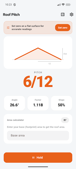 Roof Pitch: Slope & Angle Screenshot 1