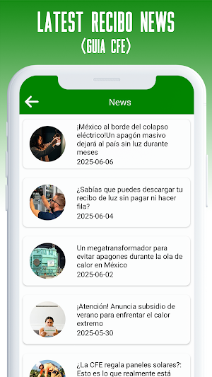 Consulta Recibo Luz (Guía CFE) Screenshot 2