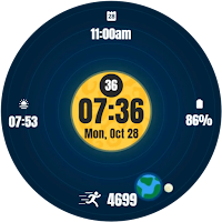 Solar System Orbit Watch Face