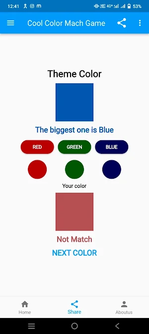 Cool Color Mach Game Screenshot 3