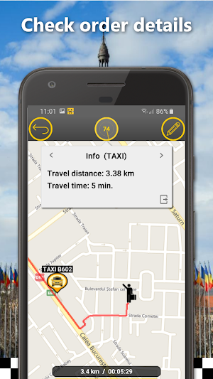 Online TAXI Cluj Screenshot 3