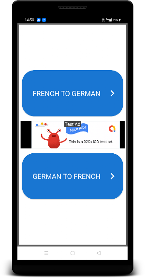 French To German Dictionary Screenshot 0