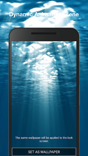 Real Underwater Live Wallpaper Screenshot 1