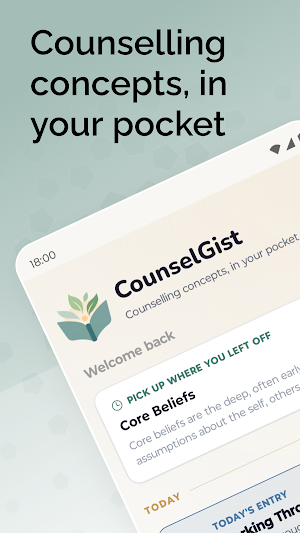 CounselGist: Counselling Terms Screenshot 0