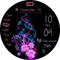 BFF37 - Neon Art Flower Light
