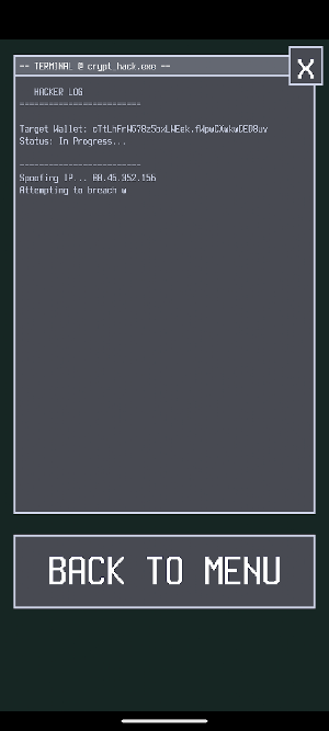 Bitcoin BTC Hacker Simulator Screenshot 3