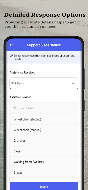 National Disability Register Screenshot 3
