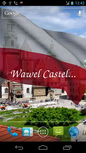 Poland Flag Live Wallpaper Screenshot 1