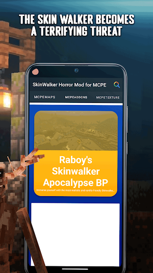 SkinWalker Horror Mod for MCPE Screenshot 2