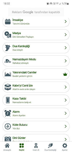 Ezan Vakti - Namaz Vakitleri Screenshot 2