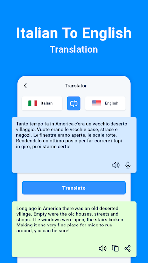 Italian To English Translator Screenshot 1