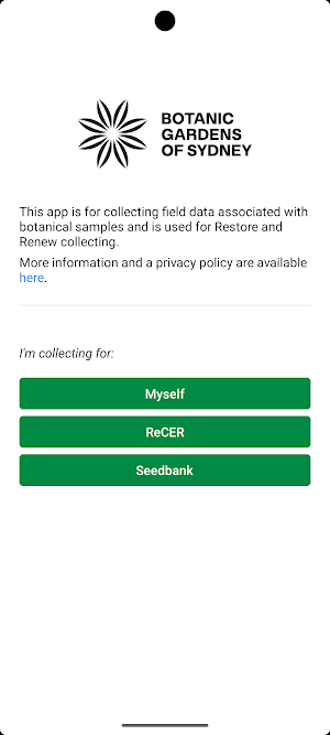 ReCER Field Collection Screenshot 0