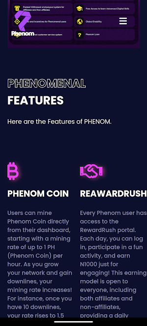 Phenom Network Screenshot 3