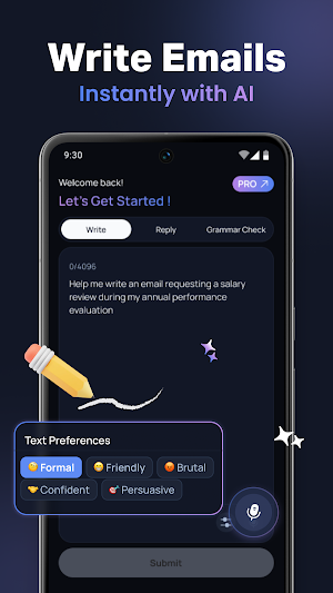 AI Email Writer & AI Assistant Screenshot 1