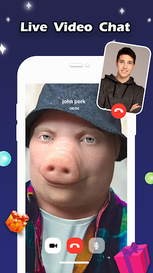 fake call video with John Pork Screenshot 1