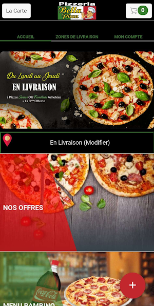 Bella Pizza Vierzon Screenshot 1