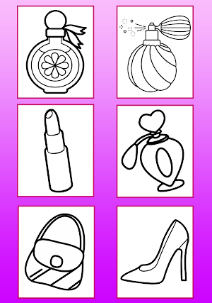 Beauty Toys Coloring Pages For Kids Screenshot 1
