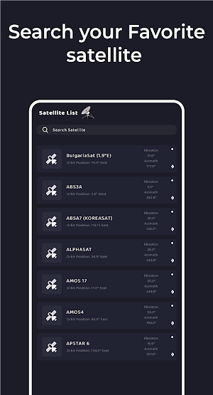 Satellite Finder-Satfinder Pro Screenshot 2