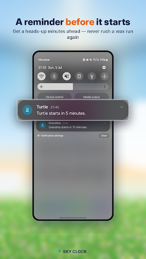Sky Clock - For Sky COTL Screenshot 1