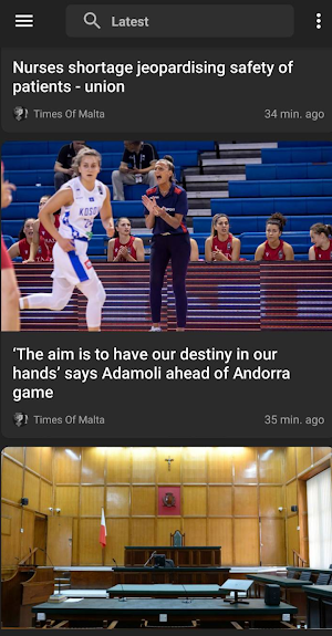 Malta News Screenshot 1