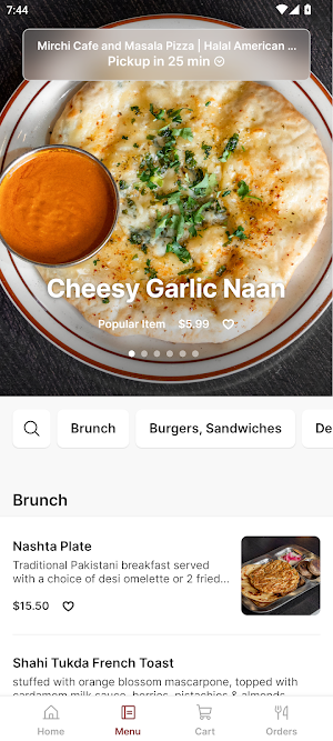 Mirchi Cafe and Masala Pizza Screenshot 1