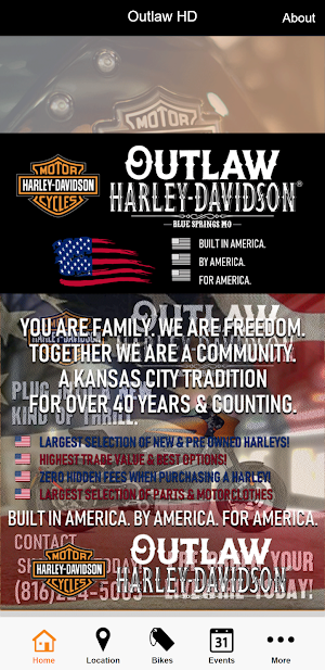 Outlaw Harley-Davidson® Screenshot 0
