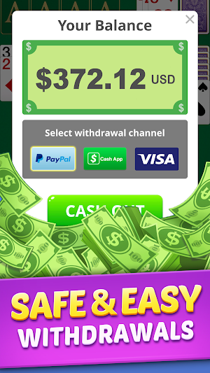 Solitaire Easy Cash - Win Cash Screenshot 0