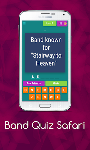 Band Quiz Safari Screenshot 1
